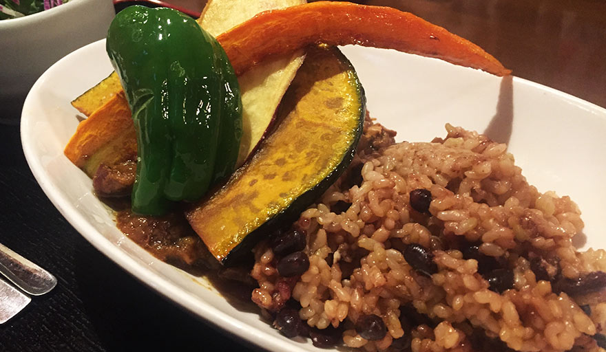 菜はなの玄米・野菜カレー