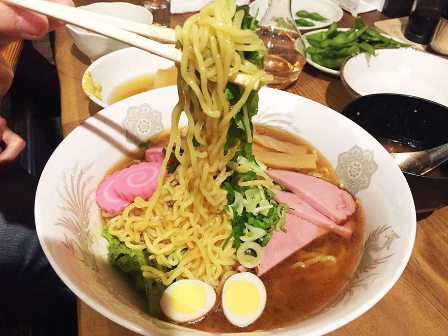 旭川焼き鳥八丁目 ラーメンサラダ