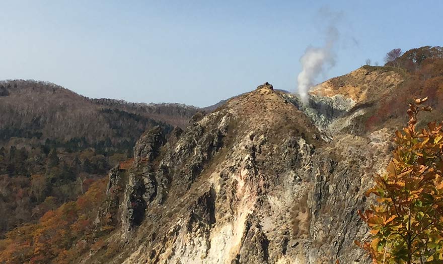 登別の山側