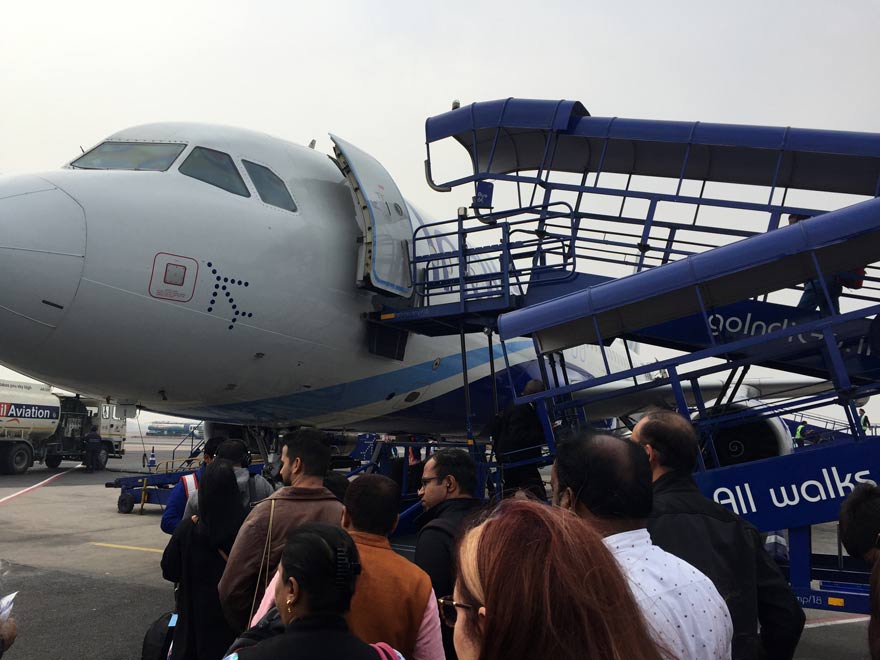 インドで飛行機に乗り遅れそうになったら