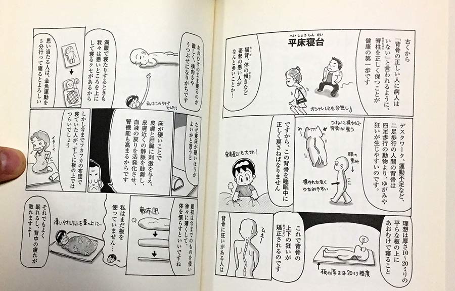 平床寝台睡眠