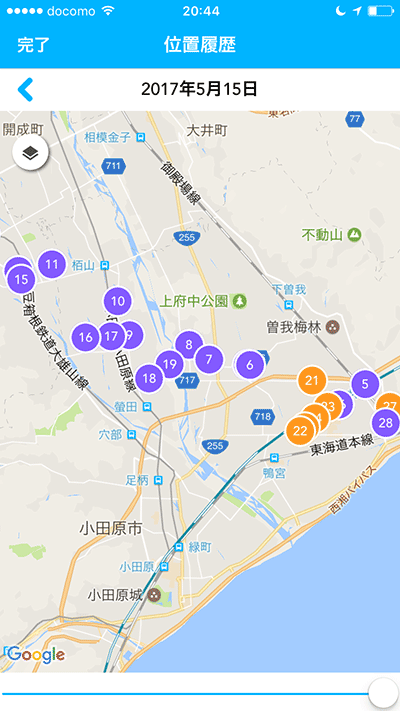 モバイルアプリのiシェアリング