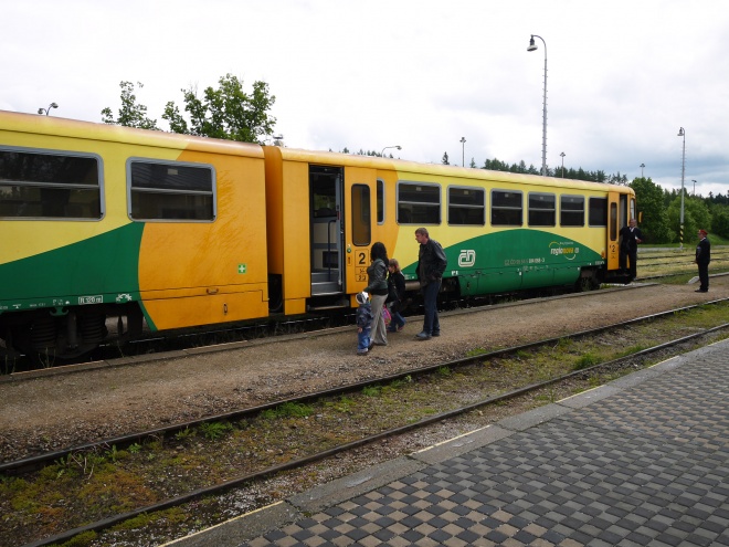 テルチ行きの列車