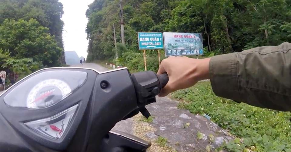 カットバ島バイクツーリング