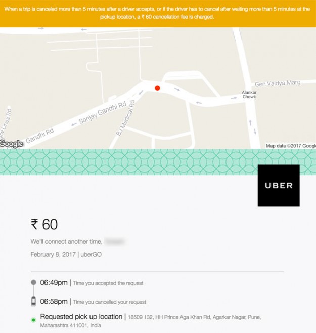 インドでUBER活用